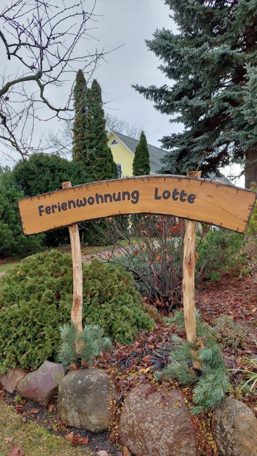 Nuthe-Urstromtal Ferienwohnung Lotte מראה חיצוני תמונה